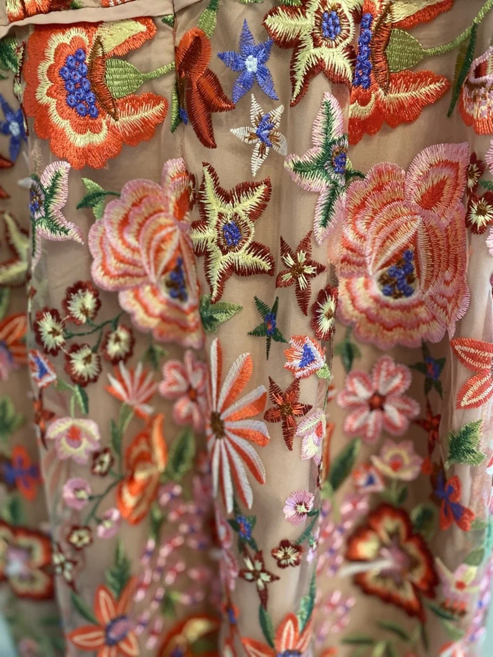 Sam Edelman Midi Embroidered Sheath Dress - Picture 7 of 7